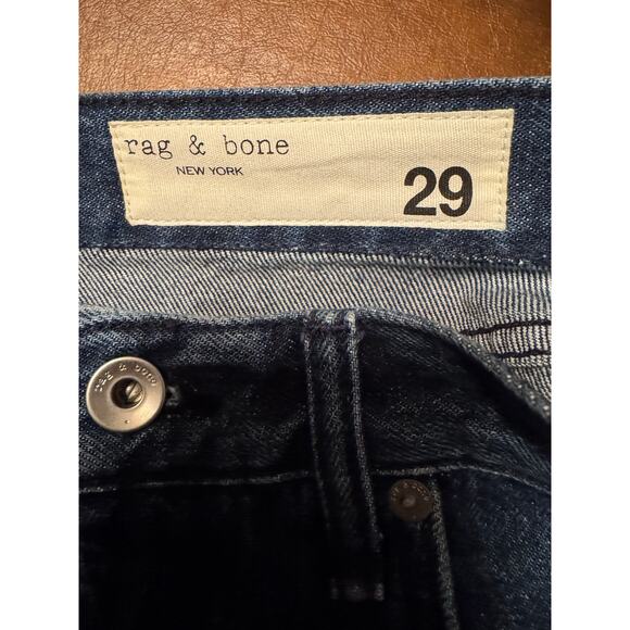 RAG & BONE Sukato Denim Skirt Women's Size 29 color Gates Asymmetric Denim ( new - Picture 4 of 7